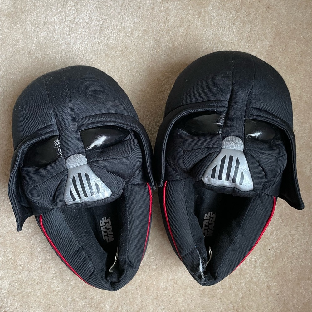 Boys Darth Vader Slippers